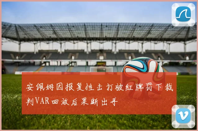 安佩姆因报复性击打被红牌罚下裁判VAR回放后果断出手
